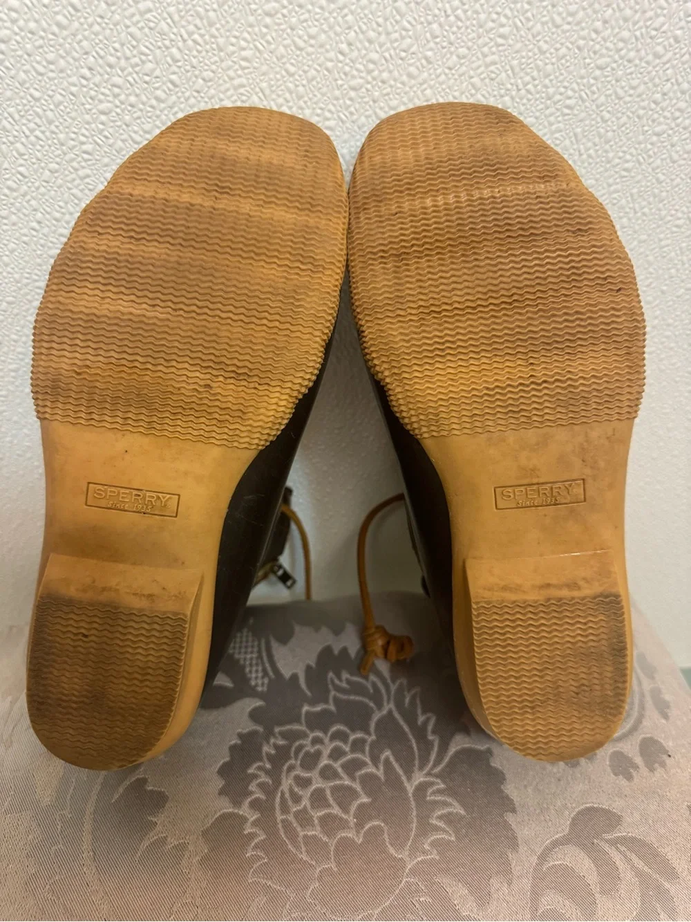 Sperry waterproof rubber